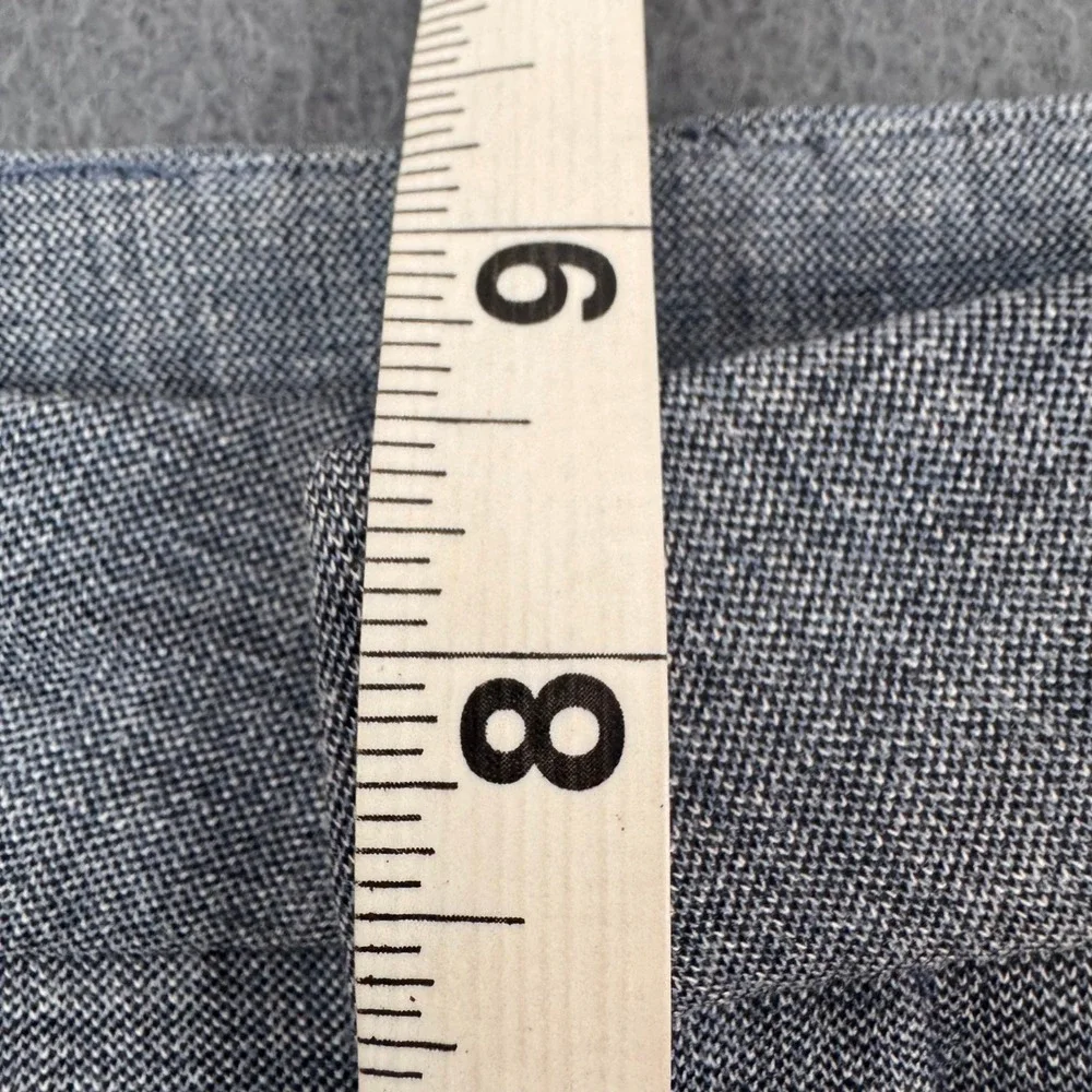 Kut from the‎ Kloth Dress Pants Womens 4 Gray SB10302 Straight Leg Mid Rise Work
